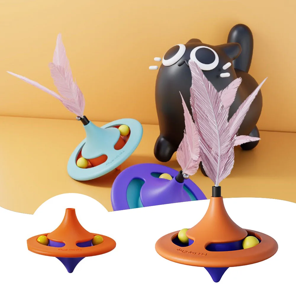 Colorful Spinnings Toy For Kittens Portable Interactive Teasing Cat Toy For Indoor Home
Colorful Spinnings Toy For Kittens Portable Interactive Teasing Cat Toy For Indoor Home