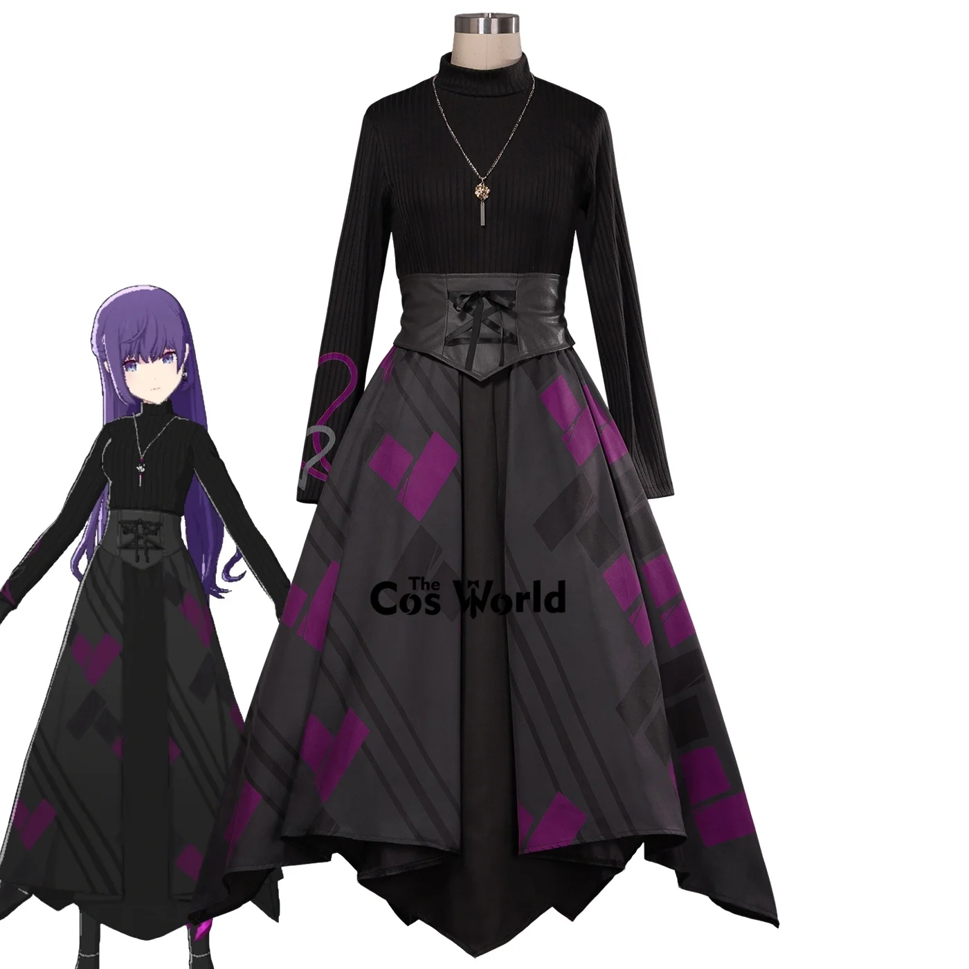 PJSK Papilio Vinculatus Asahina Mafuyu Dark Embrace Outfits Game Anime Cosplay Costumes
PJSK Papilio Vinculatus Asahina Mafuyu Dark Embrace Outfits Game Anime Cosplay Costumes