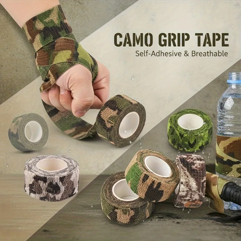 1 Roll First Aid Dressing Tape Non-Woven Camouflage Wrap Bandage Self-Adhesive Stretch Bandages Wound Tape Patch Bandage
1 Roll First Aid Dressing Tape Non-Woven Camouflage Wrap Bandage Self-Adhesive Stretch Bandages Wound Tape Patch Bandage