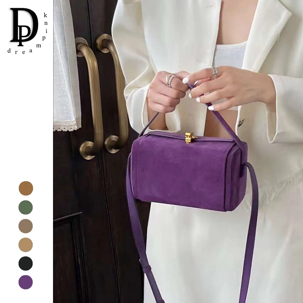 Luxury Nubuck Leather Women‘s Bag Fashion New 2023 Suede Cowhide Female Hard Case Box Handbag Retro Lady Shoulder Messenger Bag
Luxury Nubuck Leather Women‘s Bag Fashion New 2023 Suede Cowhide Female Hard Case Box Handbag Retro Lady Shoulder Messenger Bag