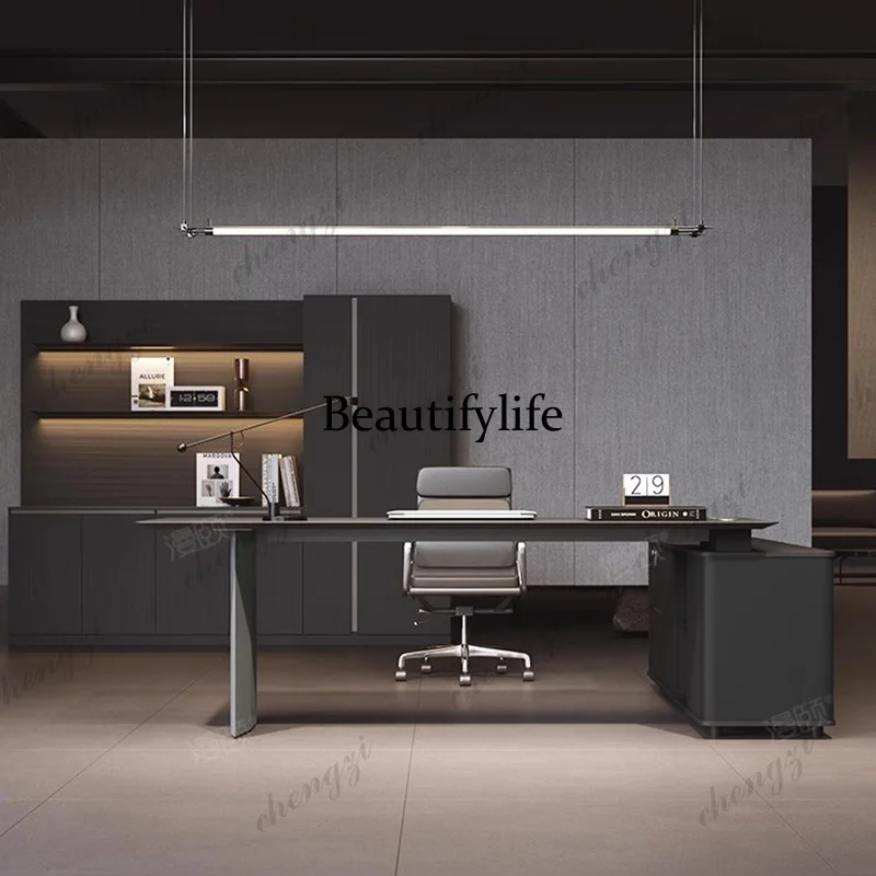Nordic Luxury Office Desk France Creativity Designer Boss L Shape Desk Advanced Reception Office Furniture K182
Nordic Luxury Office Desk France Creativity Designer Boss L Shape Desk Advanced Reception Office Furniture K182