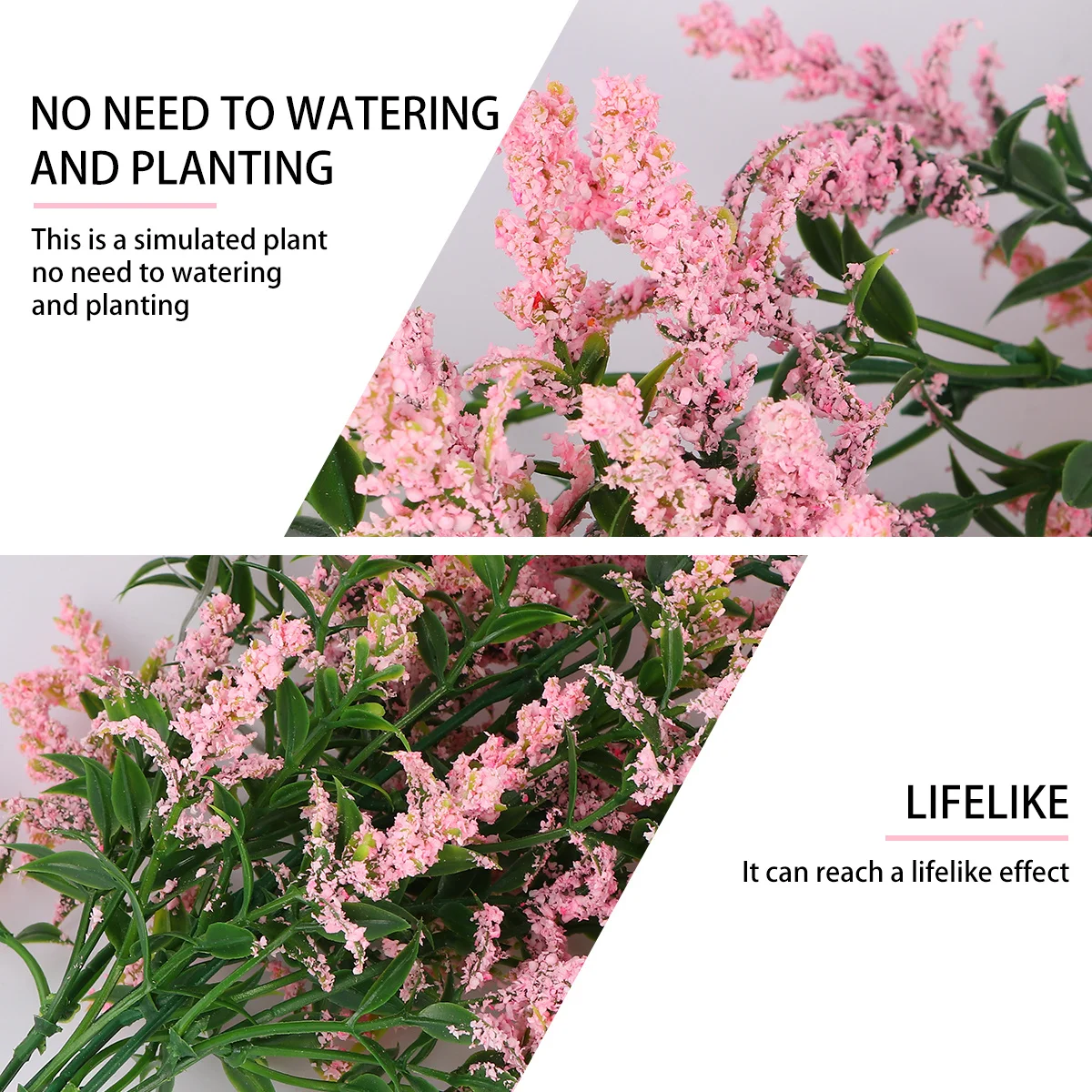 Pink Plastic Artificial Lavender Hanging Flower Pendant Wall Hanging Decor Home Living Room Garden Wedding Festival Decoration
Pink Plastic Artificial Lavender Hanging Flower Pendant Wall Hanging Decor Home Living Room Garden Wedding Festival Decoration