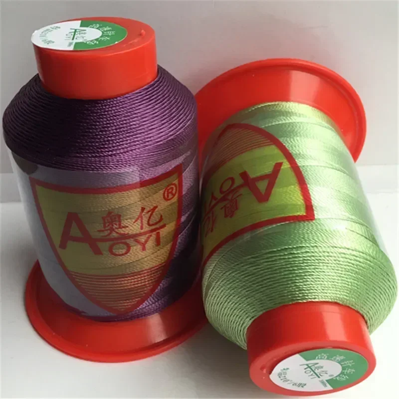 210D/3 Tenacity Polyester Nylon Sewing Thread UV Resistant Tent Jeans Denim Leather Machine 0.35mm Silk Embroidery Threads
210D/3 Tenacity Polyester Nylon Sewing Thread UV Resistant Tent Jeans Denim Leather Machine 0.35mm Silk Embroidery Threads