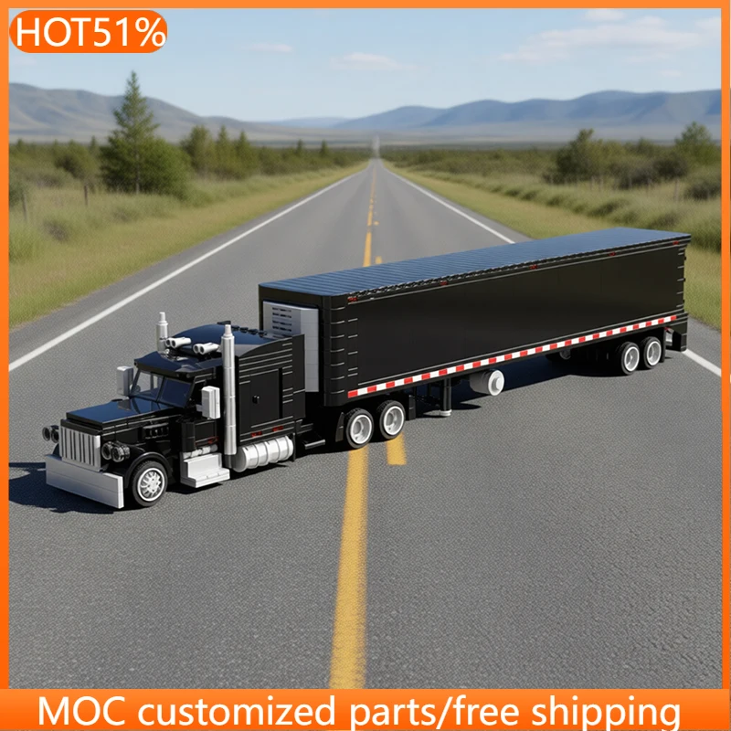 Набор из 785 деталей: Классический 8-точечный грузовик MOC, модульный конструктор, креативный дизайн, простой DIY, праздничный подарок, игрушка для творчества
Набор из 785 деталей: Классический 8-точечный грузовик MOC, модульный конструктор, креативный дизайн, простой DIY, праздничный подарок, игрушка для творчества