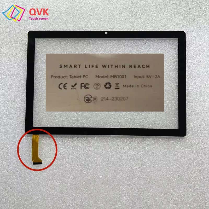 New 10.1Inch Black Compatible P/N CX952D FPC-V01 A3 Tablet PC Capacitive Touch Screen Digitizer Sensor External Glass Panel
New 10.1Inch Black Compatible P/N CX952D FPC-V01 A3 Tablet PC Capacitive Touch Screen Digitizer Sensor External Glass Panel