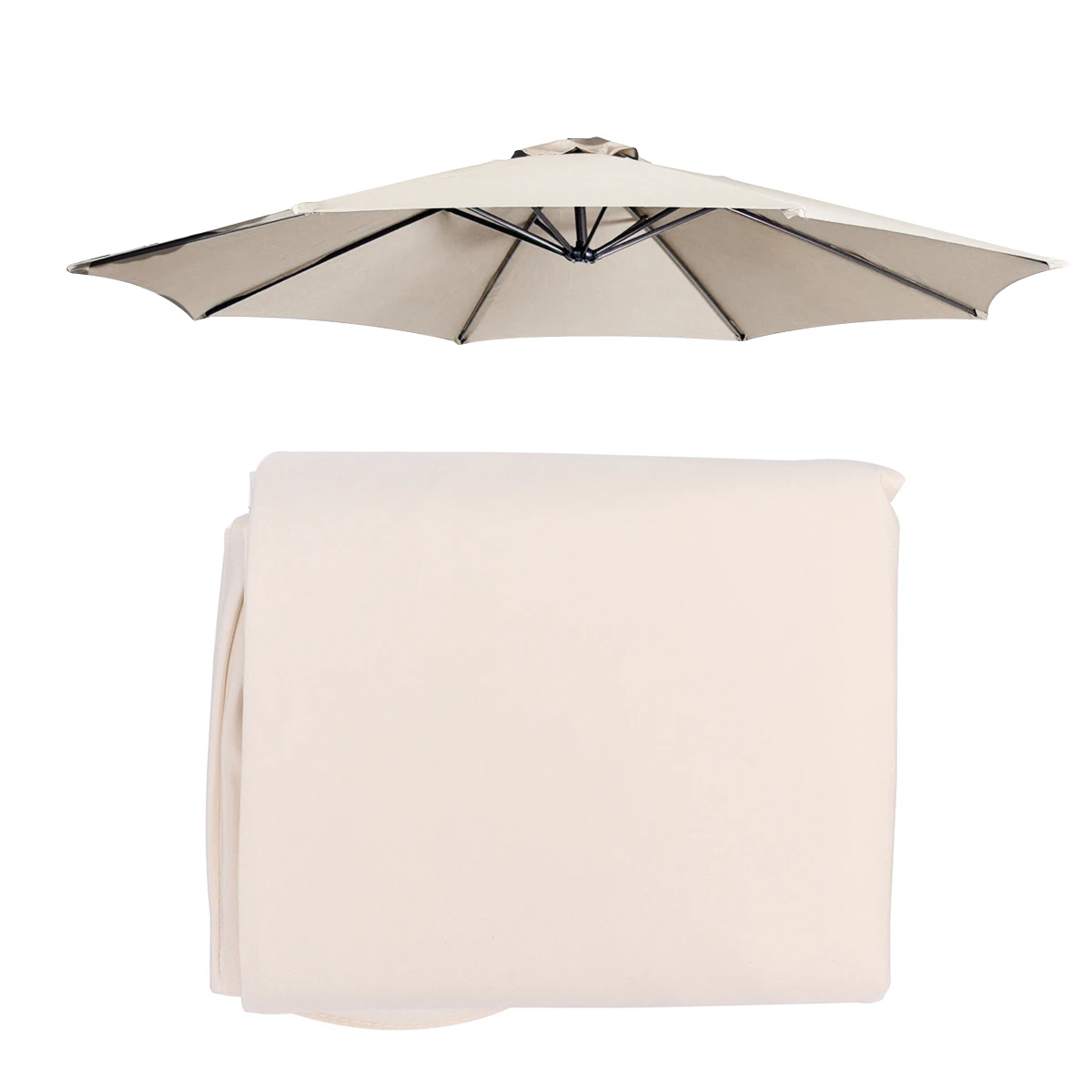 1pc Outdoor Umbrella Canopy Uv Protection Sunshade Lightweight Portable Beach Yard Sun Rain Canopy Without Stand Beige 
1pc Outdoor Umbrella Canopy Uv Protection Sunshade Lightweight Portable Beach Yard Sun Rain Canopy Without Stand Beige