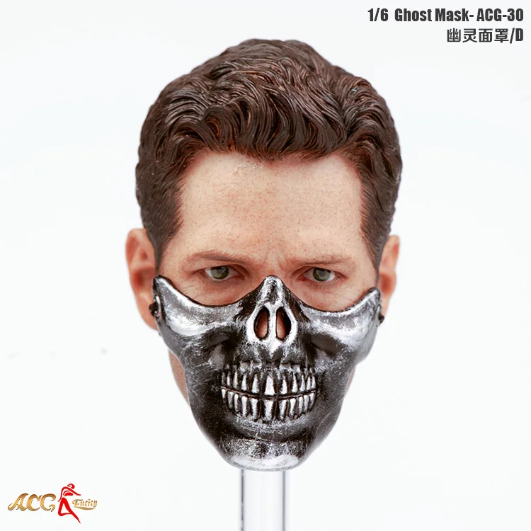 IN STOCK 1/6 Scale female male accessories Skull mask fit 12 inches 1:6 head sculpt
IN STOCK 1/6 Scale female male accessories Skull mask fit 12 inches 1:6 head sculpt