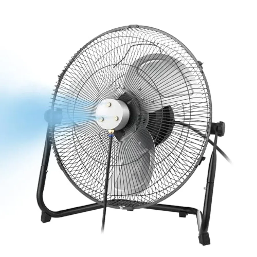 14" Misting Fan, Magnetic Misting Wall-Mounted Fans for Outside, Up to 26Feet Cooling Mist, 2-in-1 Floor Industrial Fan Mister,
14" Misting Fan, Magnetic Misting Wall-Mounted Fans for Outside, Up to 26Feet Cooling Mist, 2-in-1 Floor Industrial Fan Mister,
