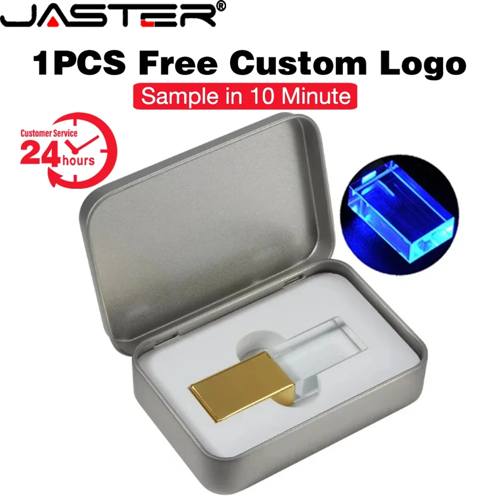 LED Crystal USB Flash Drive 128GB Free Customized Logo Pen Drive Crystal Memory Stick Metal Box External Storage Creative Gift U
LED Crystal USB Flash Drive 128GB Free Customized Logo Pen Drive Crystal Memory Stick Metal Box External Storage Creative Gift U