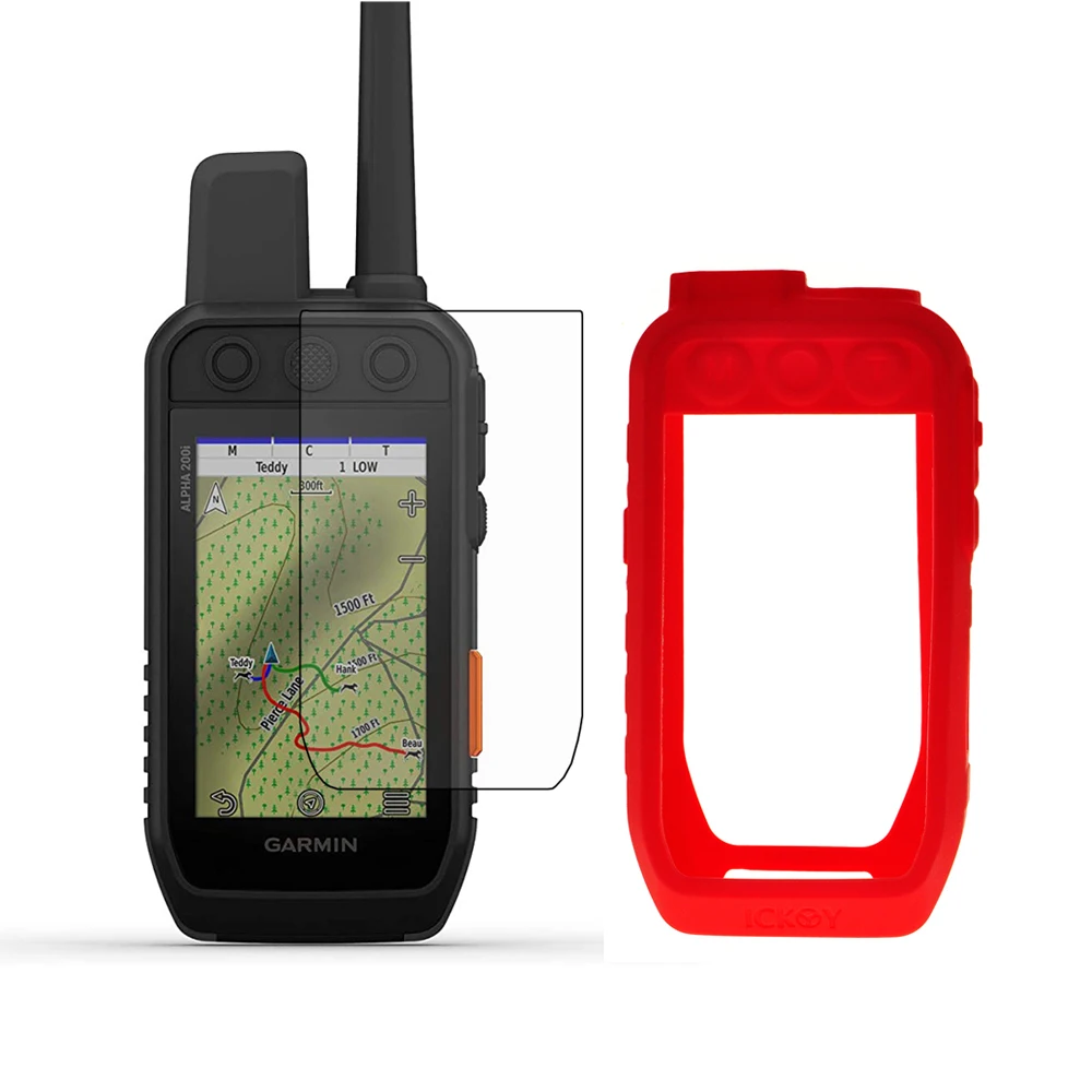 Protect Silicone Case + Screen Protector Shield Film for Garmin Alpha 200i 300i 300 Alpha200i Alpha300i Hunting Dog GPS
Protect Silicone Case + Screen Protector Shield Film for Garmin Alpha 200i 300i 300 Alpha200i Alpha300i Hunting Dog GPS