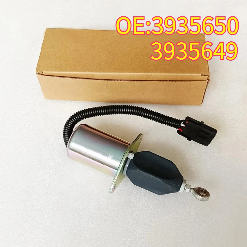 High quality New for 3935650 3935649 Fuel shut-off solenoid valve closed stop 24 V for 6CT diesel parts engine stop solenoid
High quality New for 3935650 3935649 Fuel shut-off solenoid valve closed stop 24 V for 6CT diesel parts engine stop solenoid