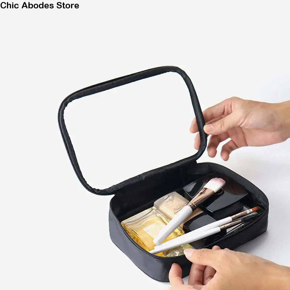 Portable Fashion Female Wash Pouch Nylon Travel Toiletry Bag Mesh Cosmetic Bag Bath Storage Storage Bag Makeup Case
Portable Fashion Female Wash Pouch Nylon Travel Toiletry Bag Mesh Cosmetic Bag Bath Storage Storage Bag Makeup Case