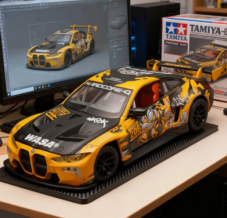 CCA 1:24 BMW M4 GT3 Модель спортивного автомобиля из сплава, гоночная модель WASA Joint Version, коллекционные украшения, подарки для мальчиков
CCA 1:24 BMW M4 GT3 Модель спортивного автомобиля из сплава, гоночная модель WASA Joint Version, коллекционные украшения, подарки для мальчиков