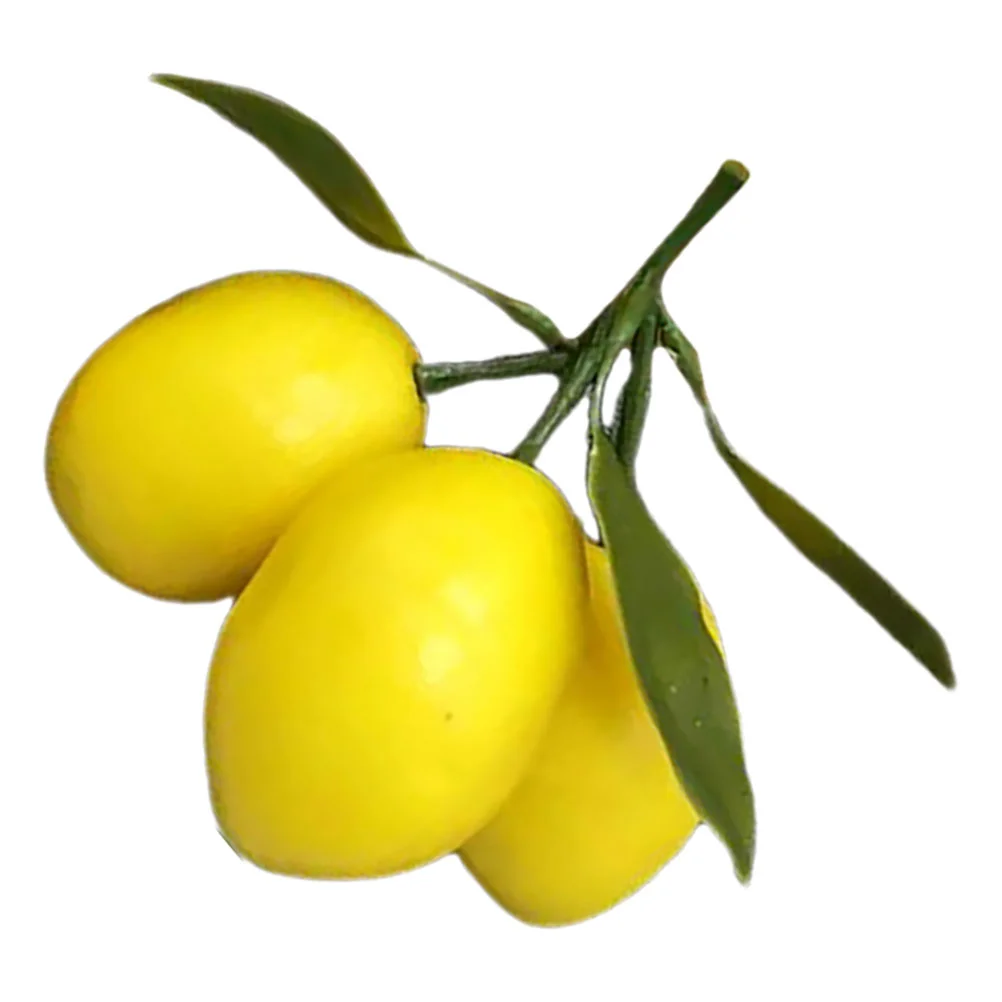 Simulated Lemon Model Fake Fruit Decor Juicer Lemons Plastic Party Decorations Farmhouse
Simulated Lemon Model Fake Fruit Decor Juicer Lemons Plastic Party Decorations Farmhouse