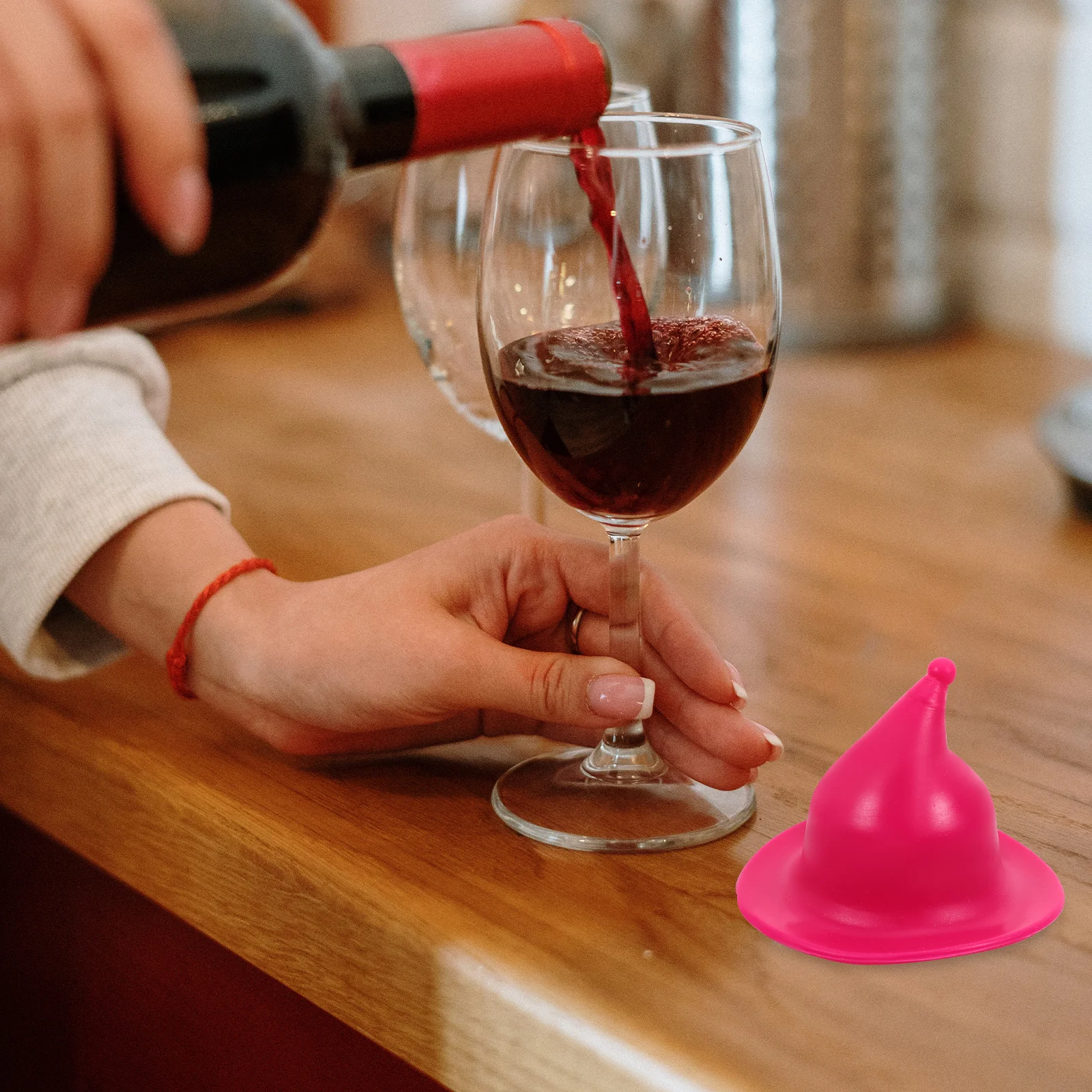 4pcs Witch Hat Wine Stopper Silicone Reusable Bottle Plug Airtight Seal For Wine Beer Cocktail Decorative Stoppers Kitchen Bar
4pcs Witch Hat Wine Stopper Silicone Reusable Bottle Plug Airtight Seal For Wine Beer Cocktail Decorative Stoppers Kitchen Bar