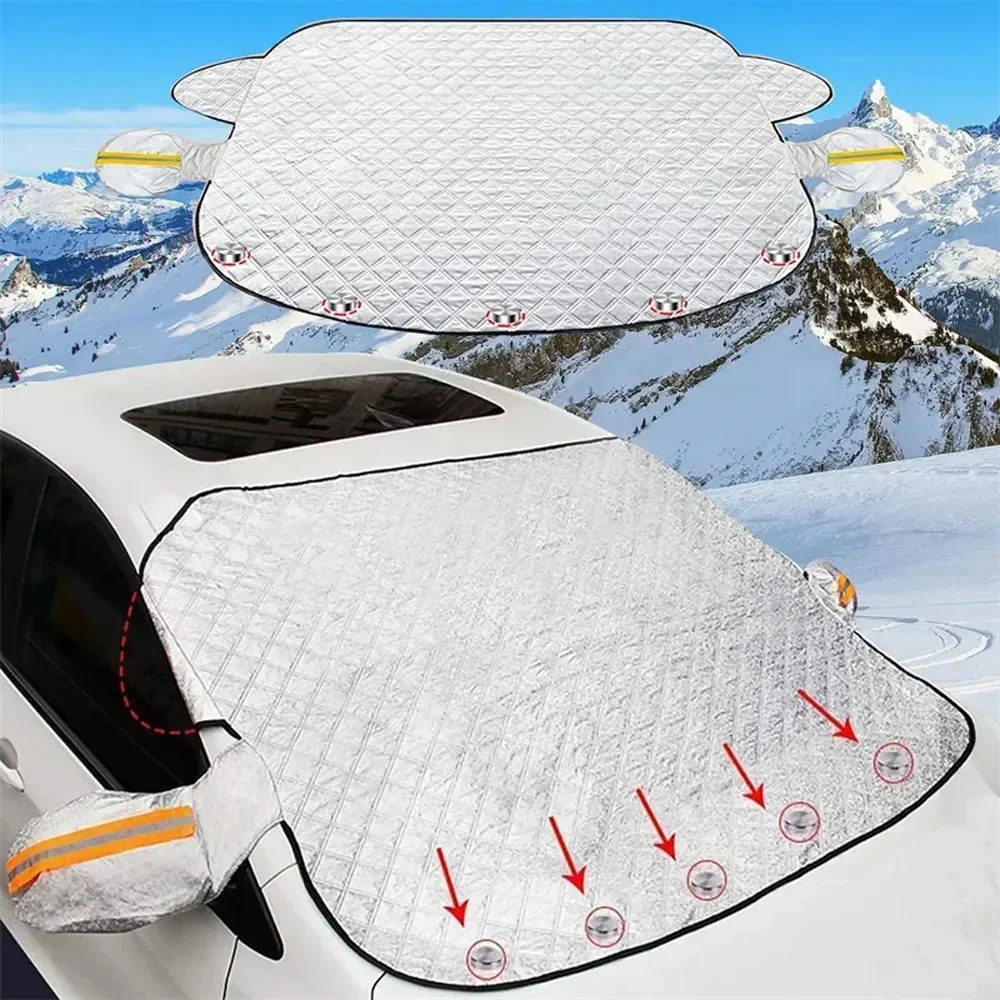 Magnetic Car Snow Ice Protector Window Windshield Sun Shade Front Rear Windshield Block Cover Visor Auto Exterior Accessories
Magnetic Car Snow Ice Protector Window Windshield Sun Shade Front Rear Windshield Block Cover Visor Auto Exterior Accessories