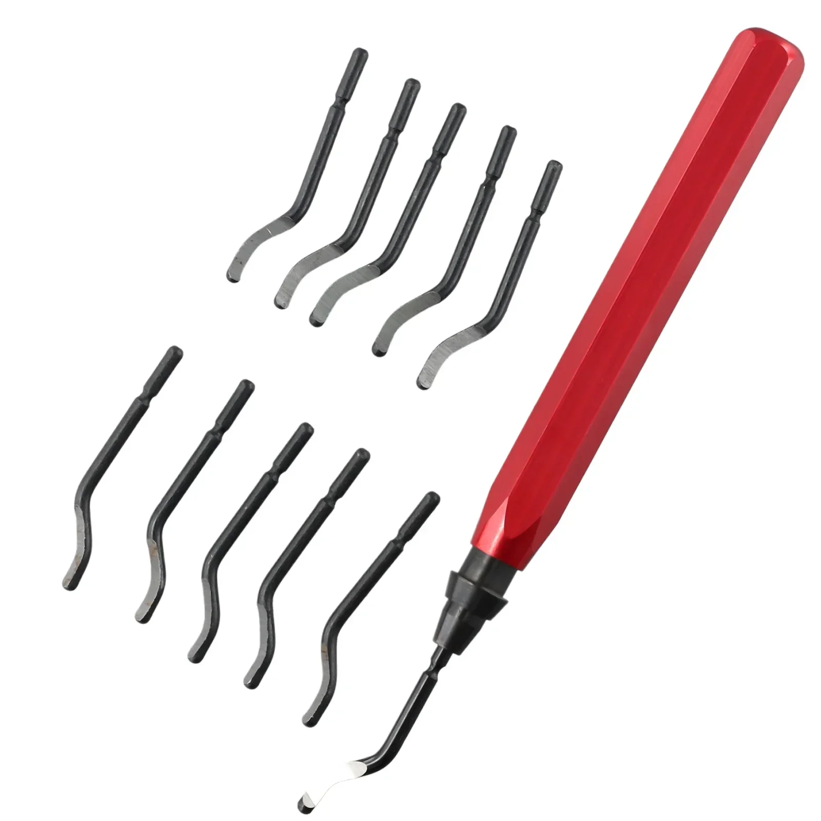 Deburring Deburring Blades Remover High Speed Steel RB1000 Rotary BS1010 Convenient 1 Set Degrees Flexible
Deburring Deburring Blades Remover High Speed Steel RB1000 Rotary BS1010 Convenient 1 Set Degrees Flexible