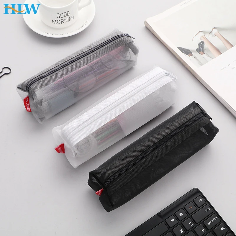 Creative Mesh Transparent Cute Portable Pen Pencil Pouch Nylon Mesh Pen Case Bag School Office Supply Stationery Case
Creative Mesh Transparent Cute Portable Pen Pencil Pouch Nylon Mesh Pen Case Bag School Office Supply Stationery Case