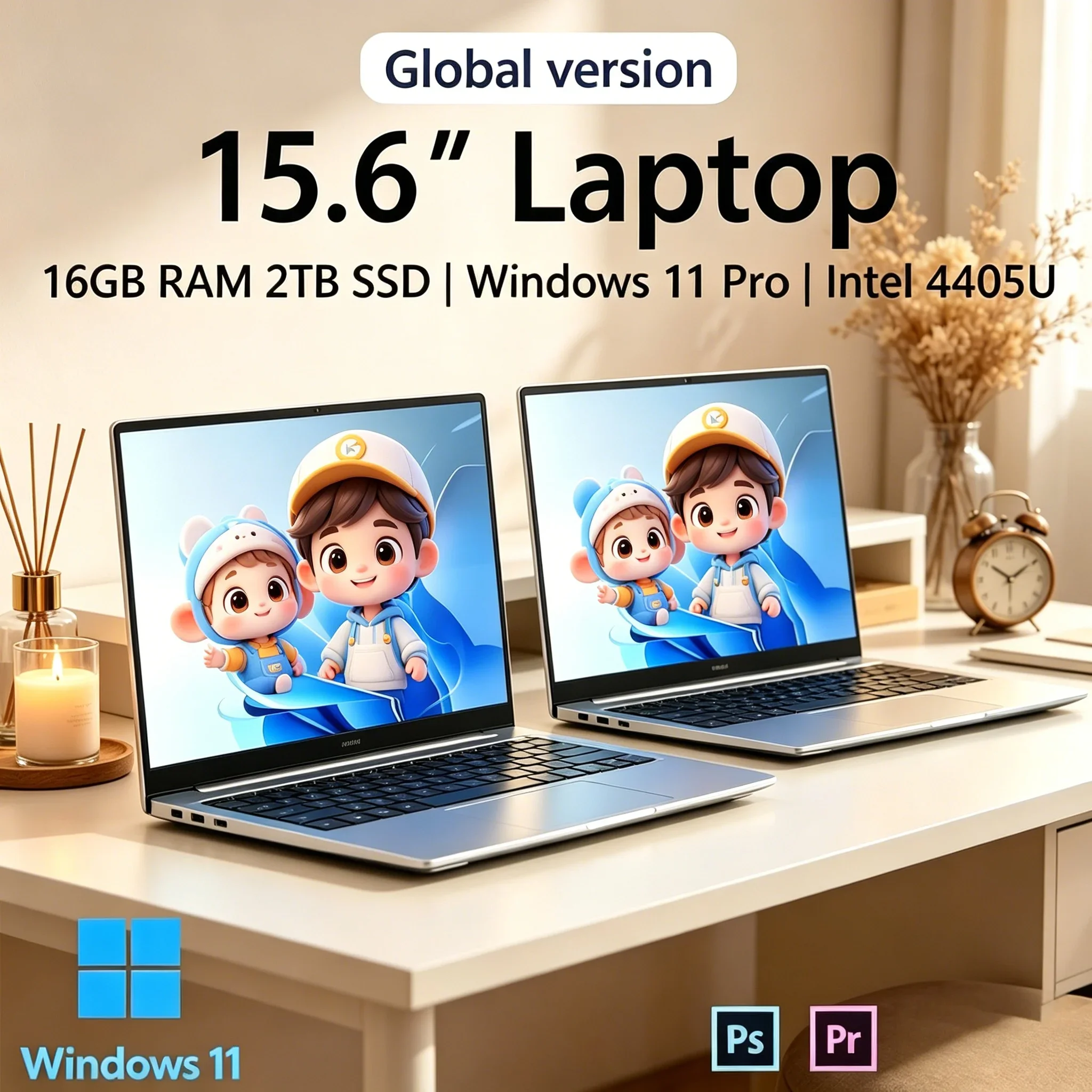 High Cost-effective Office Laptop 15.6 Inch Big Storage Multitasking Daily Working Notebook
High Cost-effective Office Laptop 15.6 Inch Big Storage Multitasking Daily Working Notebook