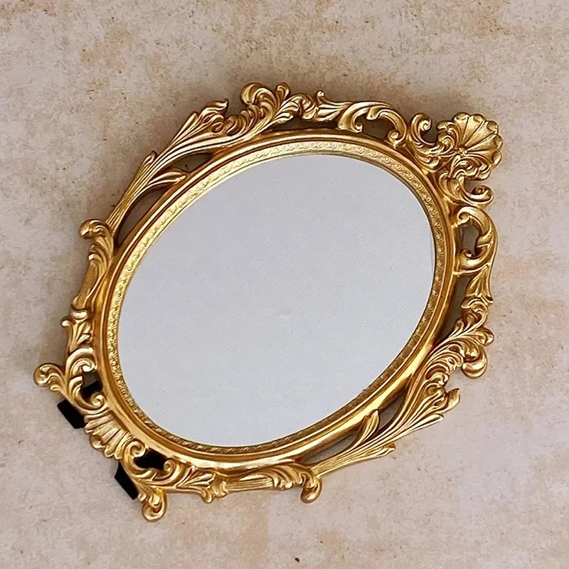 Art Macrame Wall Mirror Hook Nordic Vintage Luxury Vanity Living Room Hanging Jewelry Makeup Mirror Gold Spiegel Room Decoration
Art Macrame Wall Mirror Hook Nordic Vintage Luxury Vanity Living Room Hanging Jewelry Makeup Mirror Gold Spiegel Room Decoration