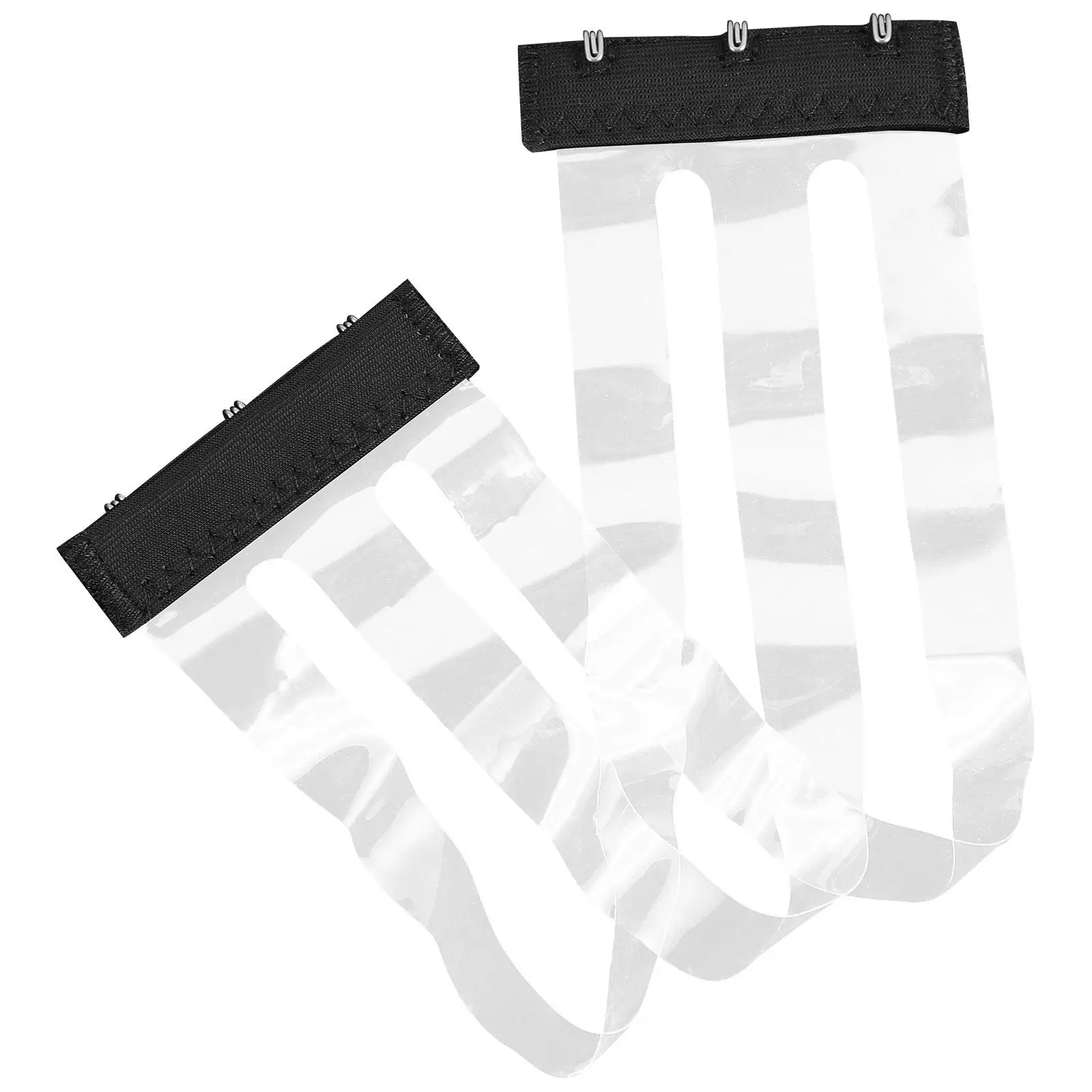 Invisible Bra Women 3 Hook Extenders Plus Size Black Transparent Adjustable Elastic Extension Strong Hooks Bra Straps
Invisible Bra Women 3 Hook Extenders Plus Size Black Transparent Adjustable Elastic Extension Strong Hooks Bra Straps