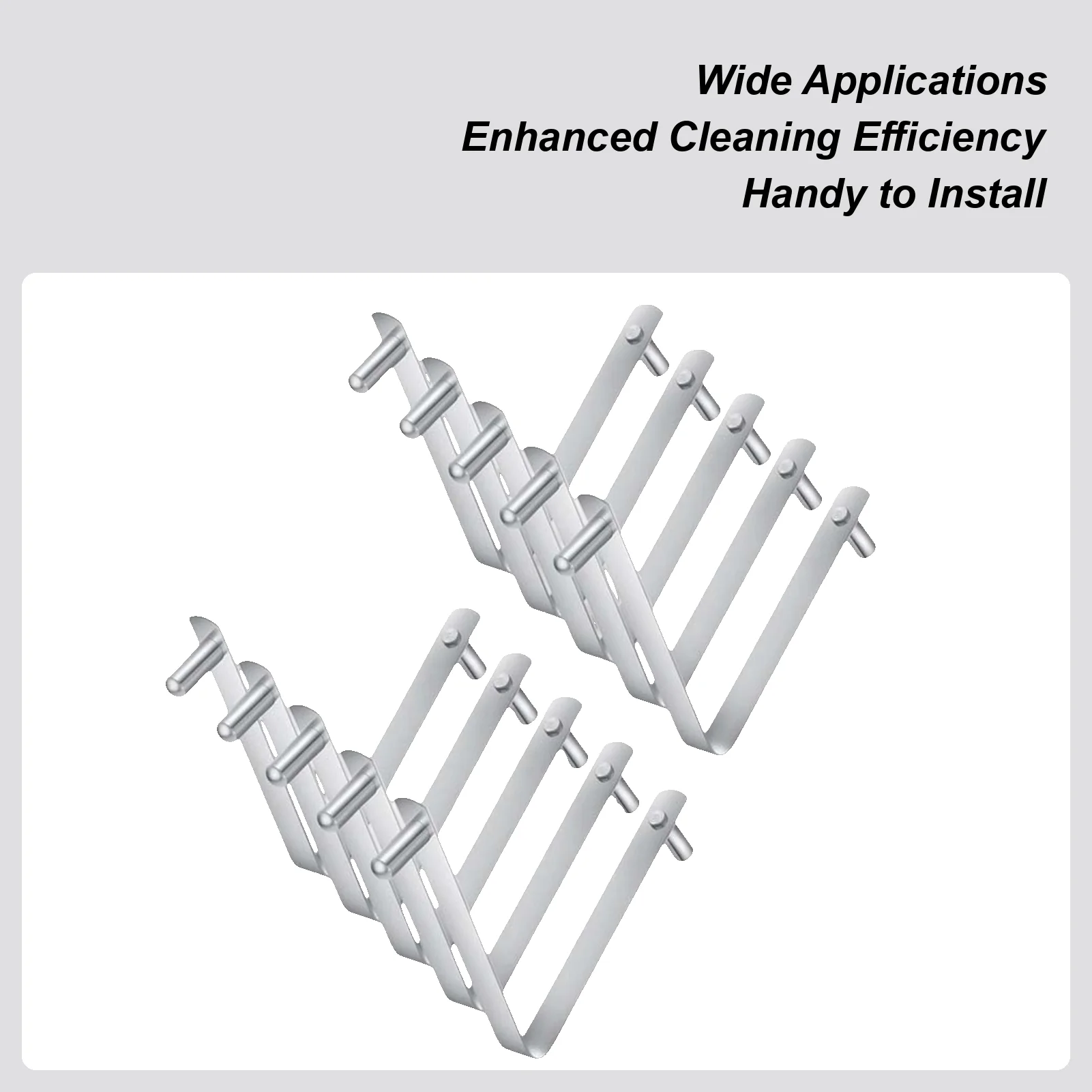 Pool Brush Clips For Pole Stainless Steel Skimmers Fittings 10 Pieces Double Pin V Shape Pool Clips For Cleaning Brush Walls
Pool Brush Clips For Pole Stainless Steel Skimmers Fittings 10 Pieces Double Pin V Shape Pool Clips For Cleaning Brush Walls