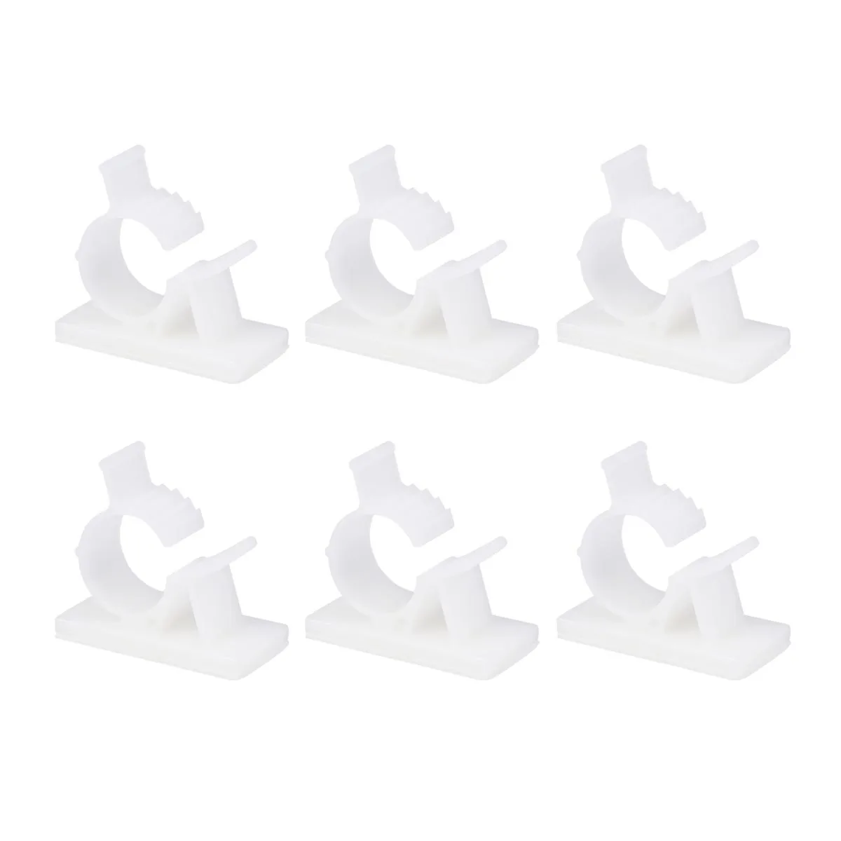20 Pcs Cable Management Clip Adhesive Hooks Clamp Wire Cord Fastener Hanger White Desk Organizer Storage Solution
20 Pcs Cable Management Clip Adhesive Hooks Clamp Wire Cord Fastener Hanger White Desk Organizer Storage Solution