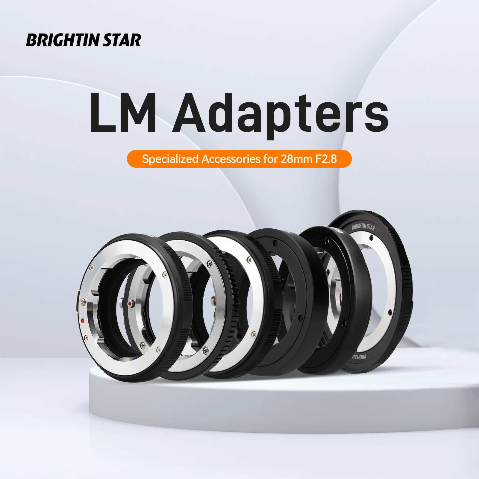 Brightin Star LM-Z LM-XF LM-RF LM-N LM-GFX LM-L Camera Lens Adapter Ring for Leica M mount Lens to Nikon Z Canon RF Sony E fuji
Brightin Star LM-Z LM-XF LM-RF LM-N LM-GFX LM-L Camera Lens Adapter Ring for Leica M mount Lens to Nikon Z Canon RF Sony E fuji