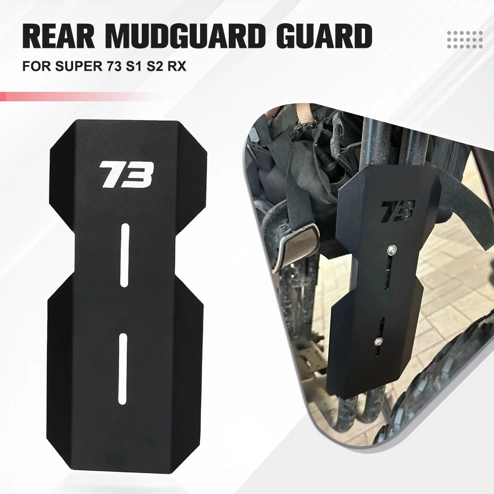 Motocross Mudguard Electric Bicycle For Super73 E-bike Front Rear Tire Wheel Medium Mud Blocking Mudguard For Super 73 S1 S2 RX
Motocross Mudguard Electric Bicycle For Super73 E-bike Front Rear Tire Wheel Medium Mud Blocking Mudguard For Super 73 S1 S2 RX