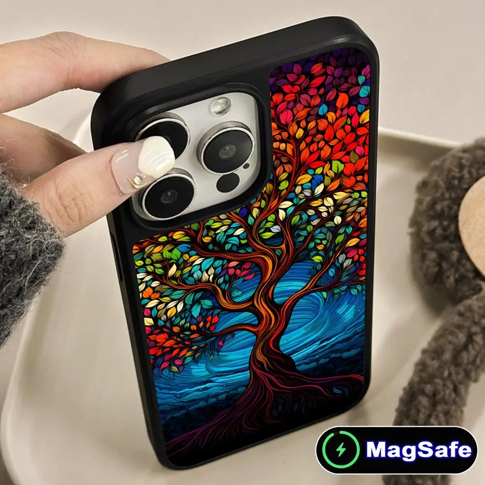 Чехол для телефона World Life Tree для iPhone 17 16 15 14 13 12 11 Air Pro Max Plus с поддержкой MagSafe, матовая поверхность, красочный, стильный
Чехол для телефона World Life Tree для iPhone 17 16 15 14 13 12 11 Air Pro Max Plus с поддержкой MagSafe, матовая поверхность, красочный, стильный