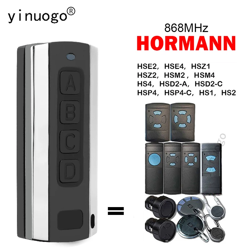 868 МГц HORMANN HSE2 HSE4 HSZ1 HSZ2 HSM2 HSM4 HS4 HSD2-A HSD2-C HSP4 HSP4-C HS1 HS2 Клон пульта дистанционного управления гаражными воротами
868 МГц HORMANN HSE2 HSE4 HSZ1 HSZ2 HSM2 HSM4 HS4 HSD2-A HSD2-C HSP4 HSP4-C HS1 HS2 Клон пульта дистанционного управления гаражными воротами