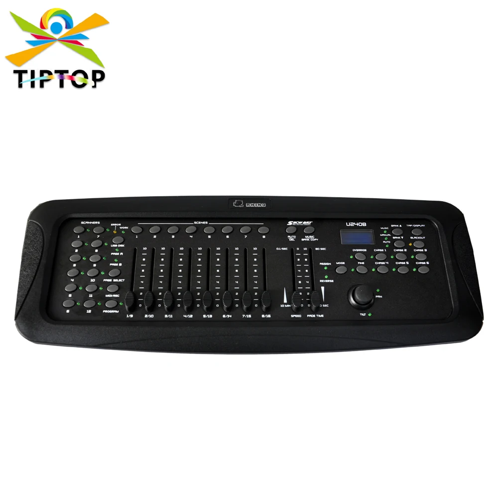 Контроллер освещения сцены TIPTOP 240, 12 сканеров, 6 программируемых нажатий, назначение джойстика с USB светодиодной лампой
Контроллер освещения сцены TIPTOP 240, 12 сканеров, 6 программируемых нажатий, назначение джойстика с USB светодиодной лампой