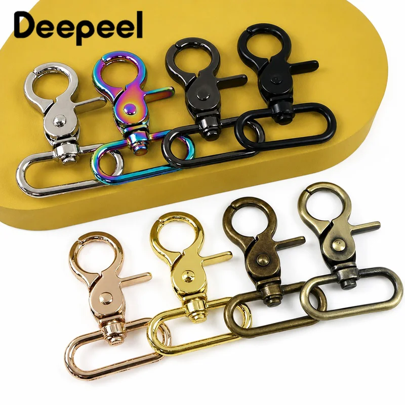 5Pcs 20-50mm Metal Swivel Lobster Buckles Keychain Clasp Bag Strap Clip Snap Hook Handbag Connect Rings DIY Hardware Accessories
5Pcs 20-50mm Metal Swivel Lobster Buckles Keychain Clasp Bag Strap Clip Snap Hook Handbag Connect Rings DIY Hardware Accessories