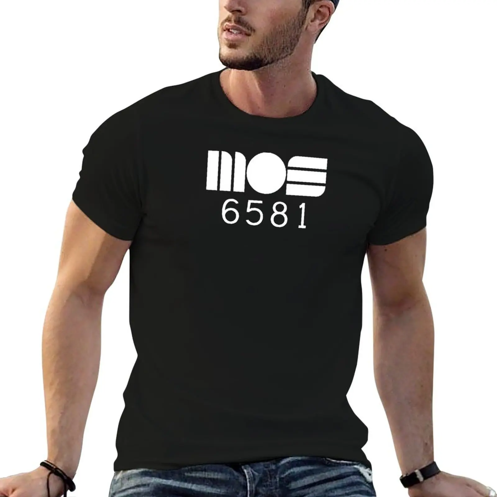SID Chip MOS 6581. White T-Shirt customs for a boy Blouse baggy shirts men clothes
SID Chip MOS 6581. White T-Shirt customs for a boy Blouse baggy shirts men clothes