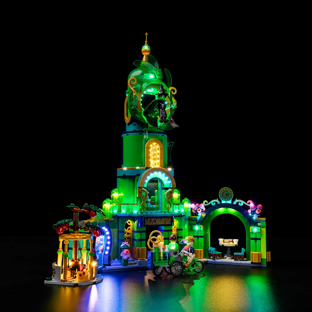 Комплект освещения для LEGO Добро пожаловать в Изумрудное городское радиоуправляемое версию не включает строительный блок (только комплект светодиодных фонарей)
Комплект освещения для LEGO Добро пожаловать в Изумрудное городское радиоуправляемое версию не включает строительный блок (только комплект светодиодных фонарей)
