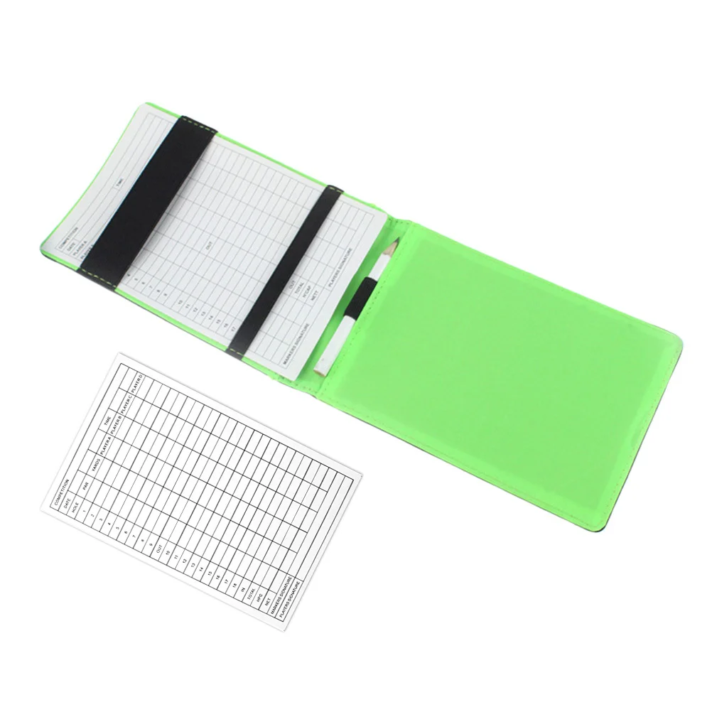 Sports Card Holder Golf Score Book Golfs Scorecard Portable Notepad Fine Recording Notebook Pu Scorebook Golfing Tool
Sports Card Holder Golf Score Book Golfs Scorecard Portable Notepad Fine Recording Notebook Pu Scorebook Golfing Tool