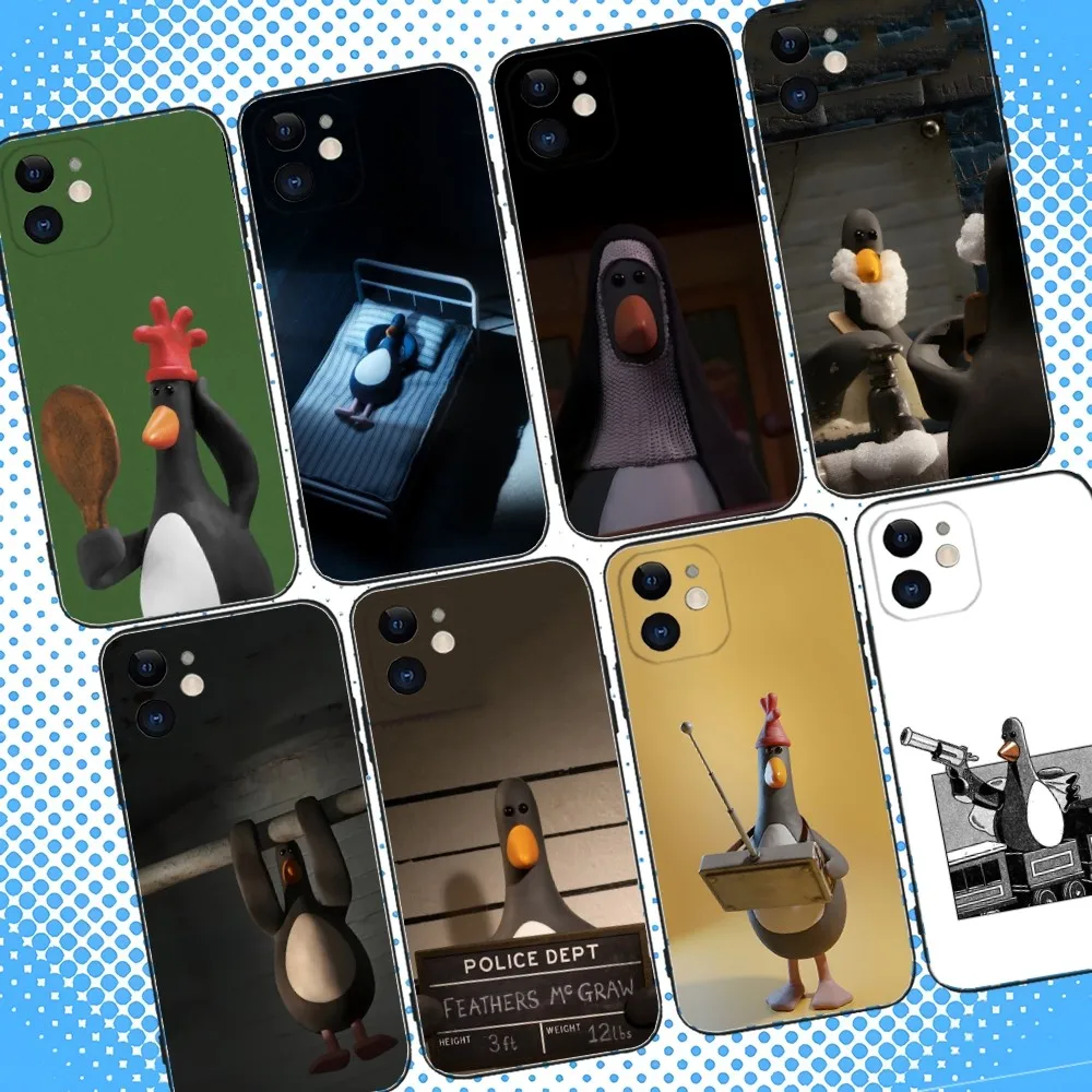 Wallace Gromit Penguin Phone Case For iPhone 16,15,14,13,12,11,Pro,Max,Plus,X,XS,XR,SE,8,7,Mini,Soft Silicone Black Case
Wallace Gromit Penguin Phone Case For iPhone 16,15,14,13,12,11,Pro,Max,Plus,X,XS,XR,SE,8,7,Mini,Soft Silicone Black Case