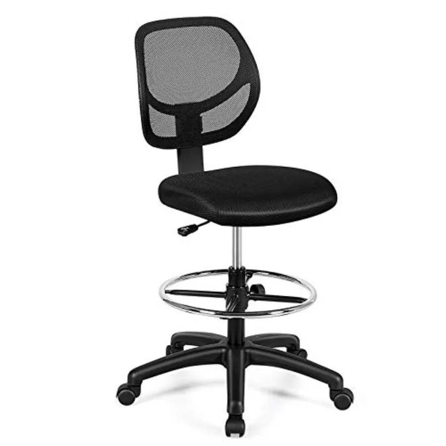 Drafting Chair Tall Office Chair with Back Height Adjustable Home Office Chair on Wheels Ergonomic Computer Standing Desk Chair
Drafting Chair Tall Office Chair with Back Height Adjustable Home Office Chair on Wheels Ergonomic Computer Standing Desk Chair