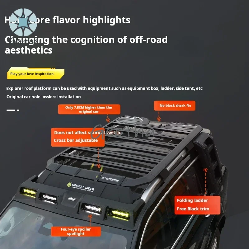 Tank 500 Roof Luggage Rack Off-road Modification Accessories
Tank 500 Roof Luggage Rack Off-road Modification Accessories