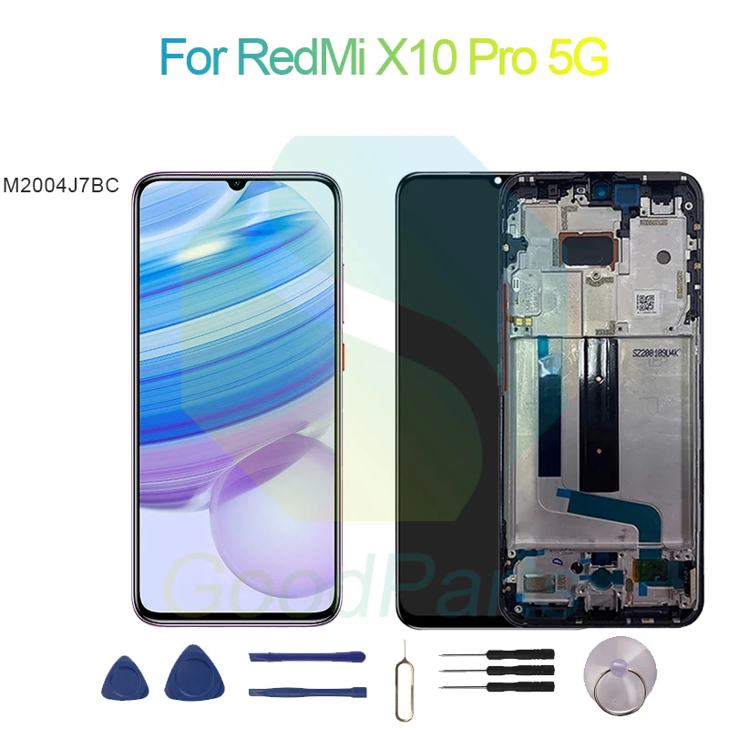For RedMi 10X Pro 5G Screen Display Replacement 2400*1080 M2004J7BC For RedMi 10X Pro 5G LCD Touch Digitizer
For RedMi 10X Pro 5G Screen Display Replacement 2400*1080 M2004J7BC For RedMi 10X Pro 5G LCD Touch Digitizer