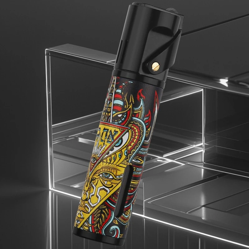 HONEST Creative Refillable Gas Torch Lighter Mini Portable Windproof Jet Flame Inflatable Lighter Men's Smoking Gadget
HONEST Creative Refillable Gas Torch Lighter Mini Portable Windproof Jet Flame Inflatable Lighter Men's Smoking Gadget