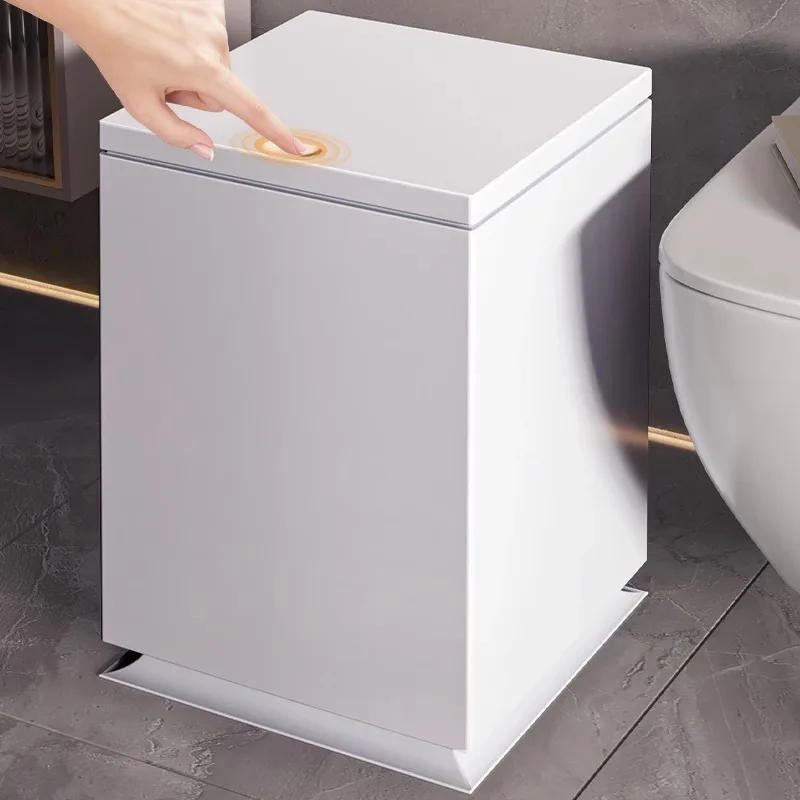 Square garbage bin, bathroom, toilet, new high-end press type household living room, light luxury with cover
Square garbage bin, bathroom, toilet, new high-end press type household living room, light luxury with cover