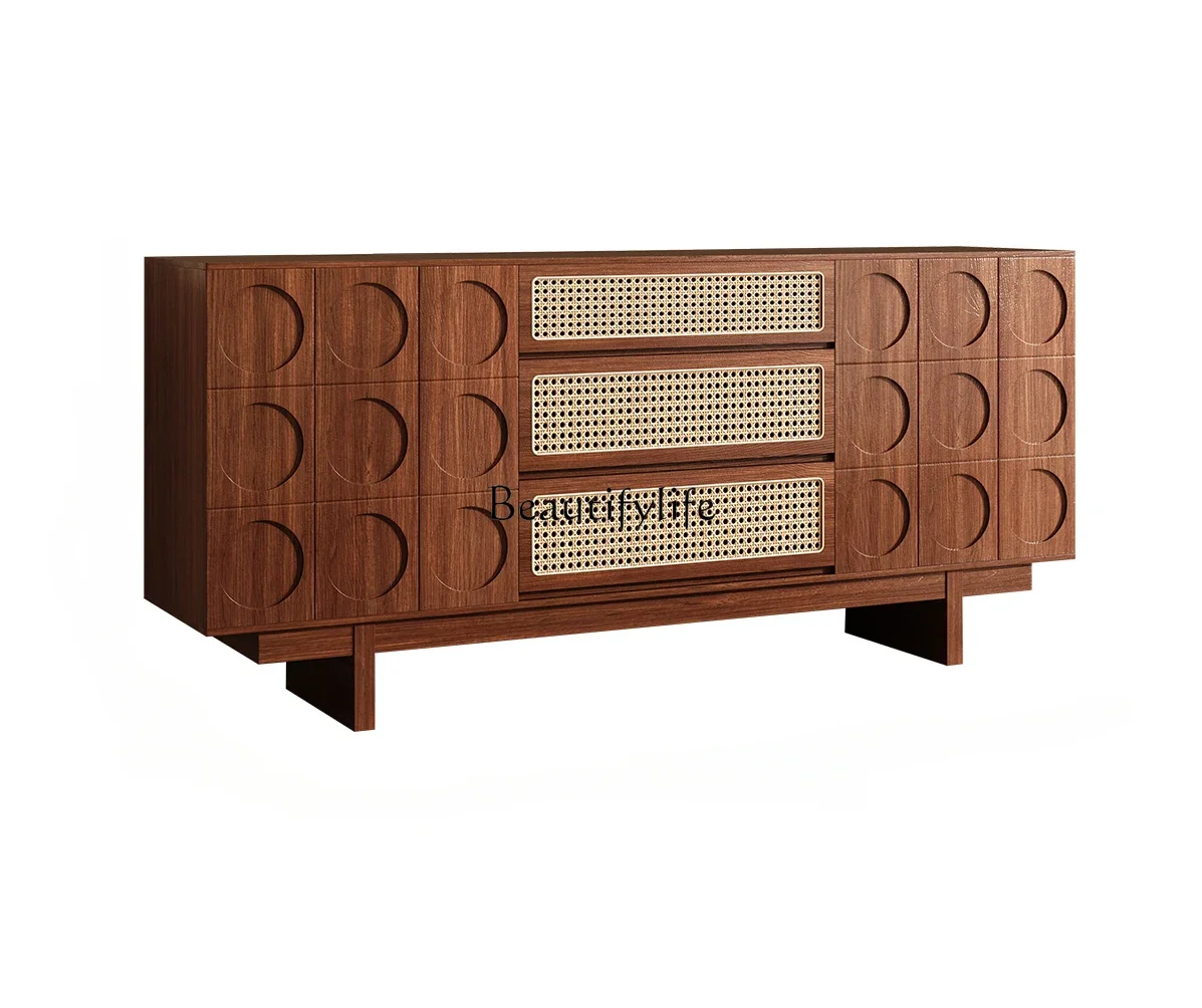 LDRattan Woven Solid Wood Sideboard Living Room Home Storage Storage Cabinet B & B Rattan Furniture
LDRattan Woven Solid Wood Sideboard Living Room Home Storage Storage Cabinet B & B Rattan Furniture