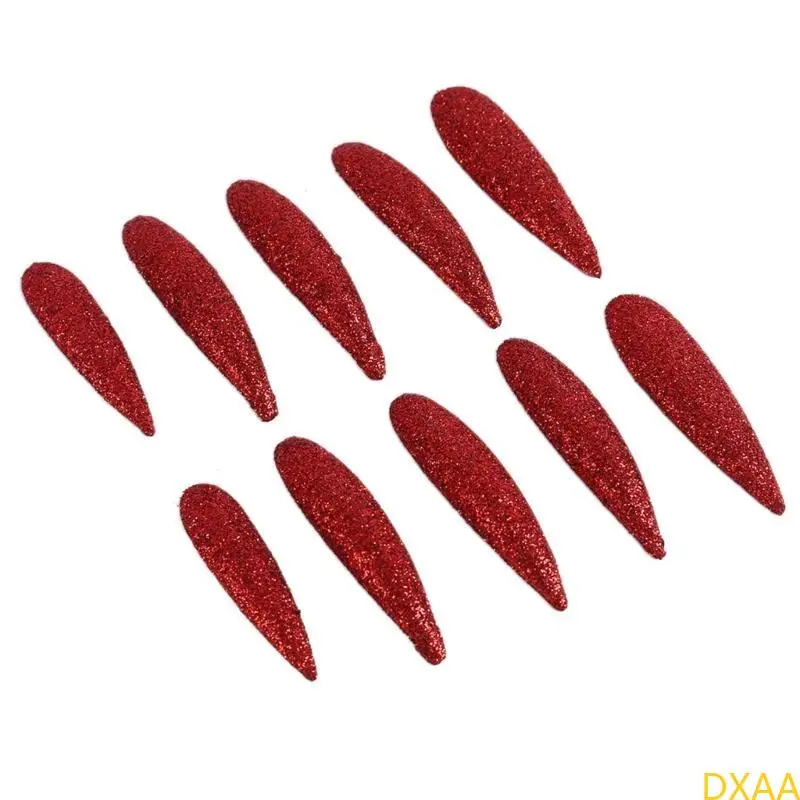 DXAA Halloween Nails Tip Halloween Costume Accessories for Women Masquerade Cosplay
DXAA Halloween Nails Tip Halloween Costume Accessories for Women Masquerade Cosplay