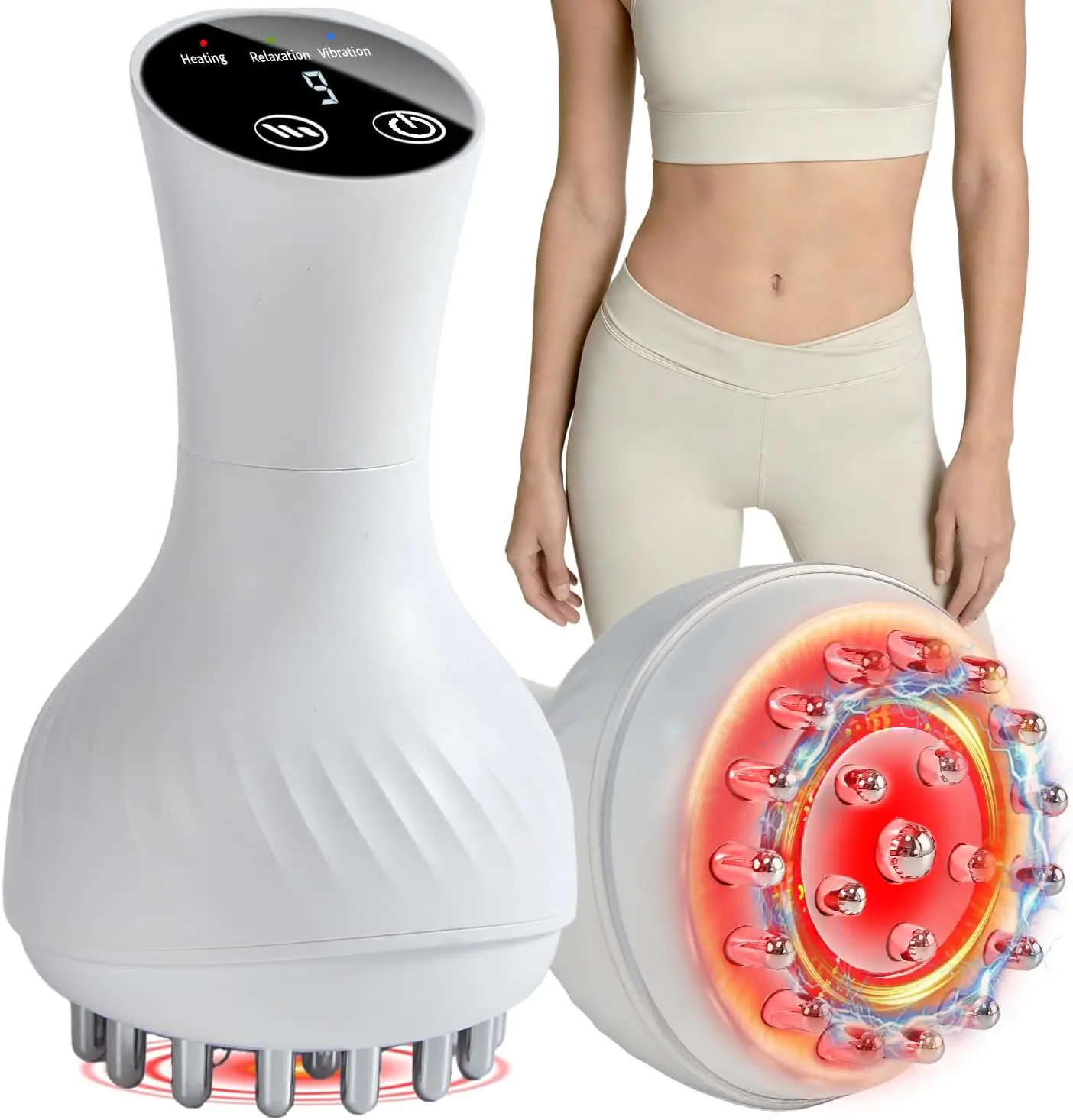 Массажер для лимфодренажа с микротоками, теплом и вибрацией для ног, рук и живота, уменьшающий целлюлит и растяжки
Массажер для лимфодренажа с микротоками, теплом и вибрацией для ног, рук и живота, уменьшающий целлюлит и растяжки