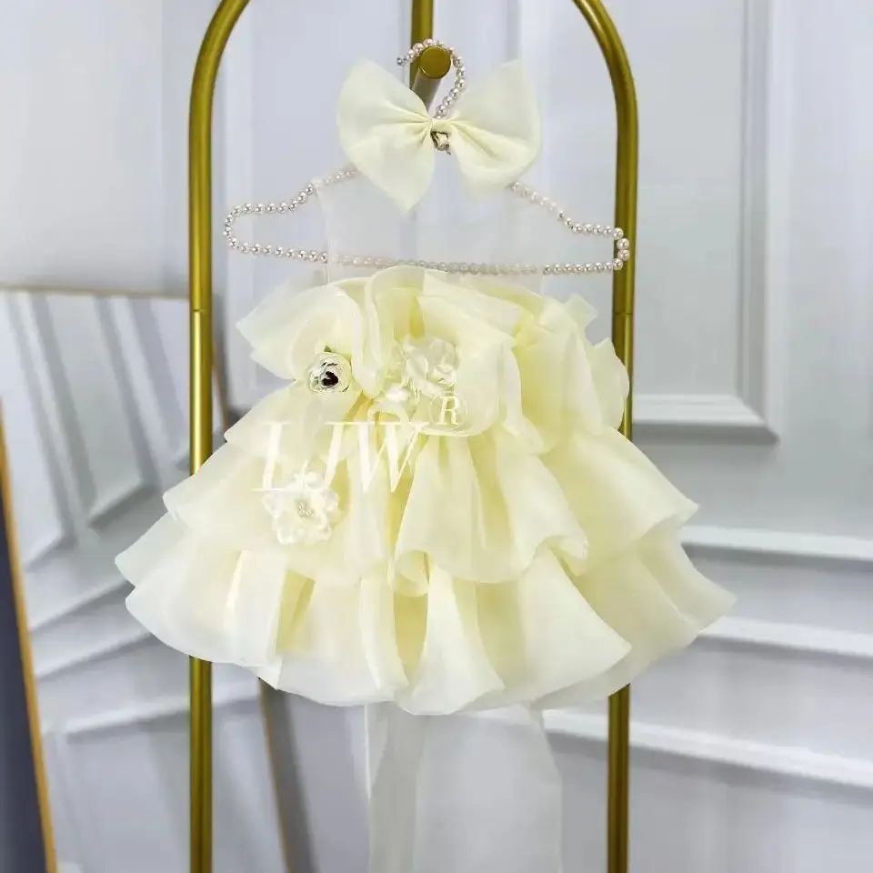Luxury Tiered Puff Flower Girl Dressestoddler girls babypageant dresses Kids Birthday Party First Communion Pageant Princess Gow
Luxury Tiered Puff Flower Girl Dressestoddler girls babypageant dresses Kids Birthday Party First Communion Pageant Princess Gow