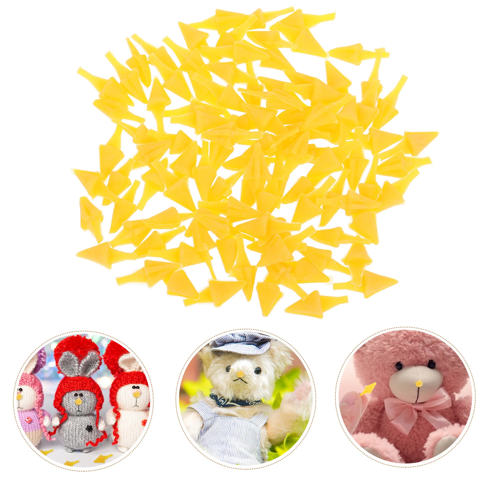 100 Pcs DIY Animal Bird Chick Beak Little Yellow Chicken Mouth Mini Snowman Nose Plush
100 Pcs DIY Animal Bird Chick Beak Little Yellow Chicken Mouth Mini Snowman Nose Plush