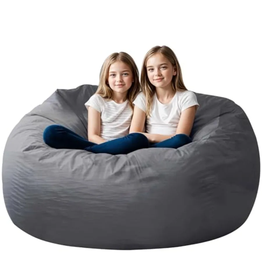 Bean Bag Chair for Adults High-Rebound Memory Foam Bean Bag Sofa with Removable Cover Oversized Bean Bag Couch for Gaming Readi
Bean Bag Chair for Adults High-Rebound Memory Foam Bean Bag Sofa with Removable Cover Oversized Bean Bag Couch for Gaming Readi