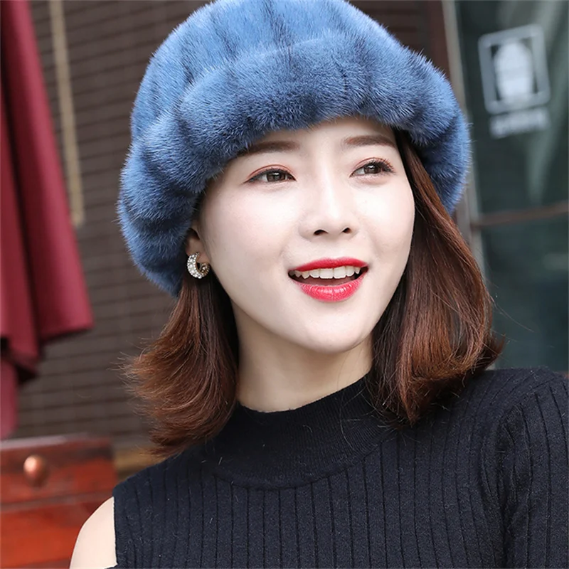 Fashion Fur Cap Hat Women 100% Mink Fur Hat For Women Real Fur Hat For Women Natural Mink Hats For Women Winter 2022 Caps
Fashion Fur Cap Hat Women 100% Mink Fur Hat For Women Real Fur Hat For Women Natural Mink Hats For Women Winter 2022 Caps