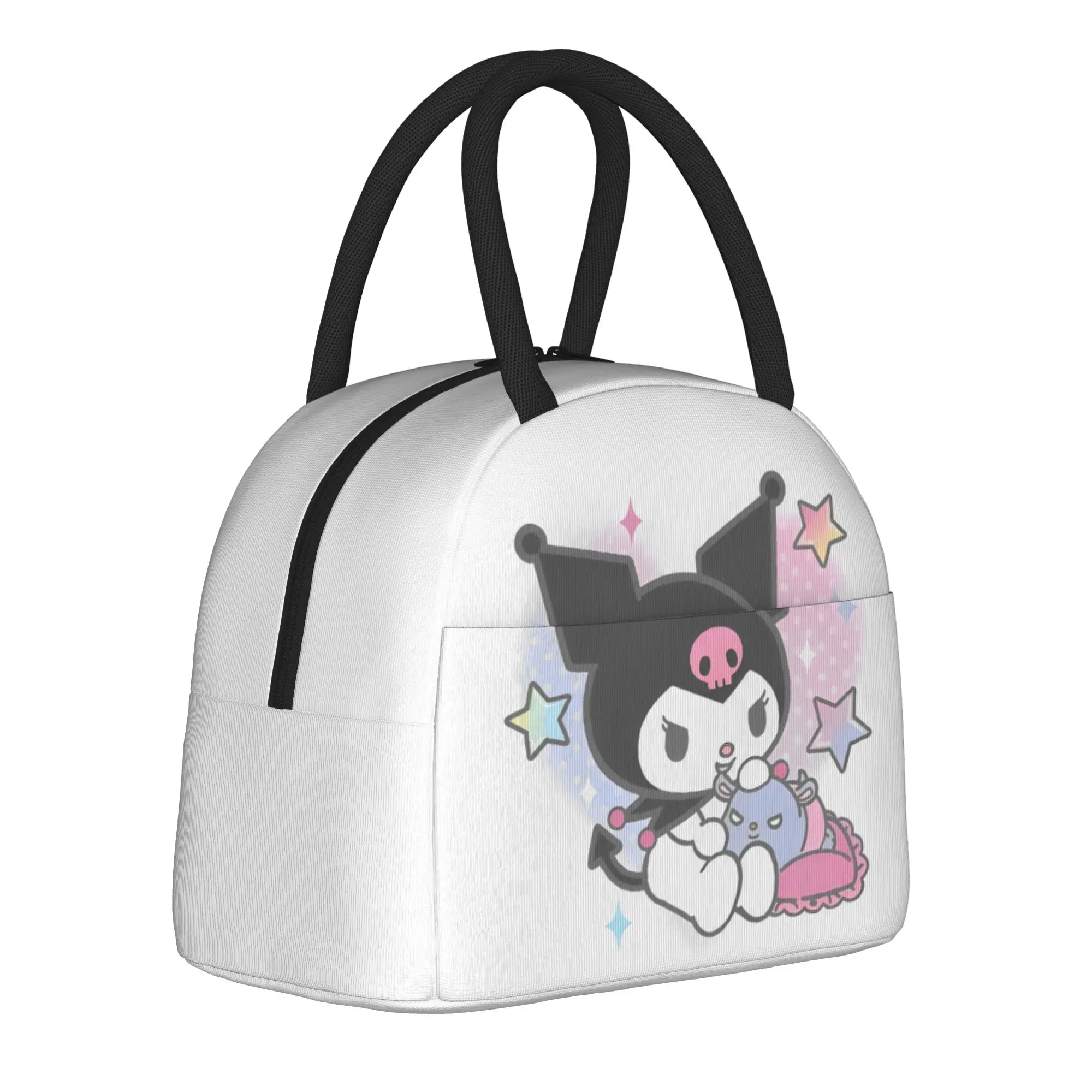 Cute Kuromi Insulated Lunch Bag Portable Meal Container Cooler Bag Tote Lunch Box Beach Picnic Food Storage Bags
Cute Kuromi Insulated Lunch Bag Portable Meal Container Cooler Bag Tote Lunch Box Beach Picnic Food Storage Bags